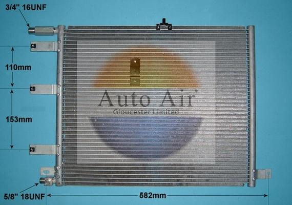 Auto Air Gloucester 16-6499 - Condenser, air conditioning www.avaruosad.ee