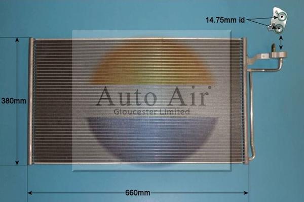 Auto Air Gloucester 16-0004 - Condenser, air conditioning www.avaruosad.ee