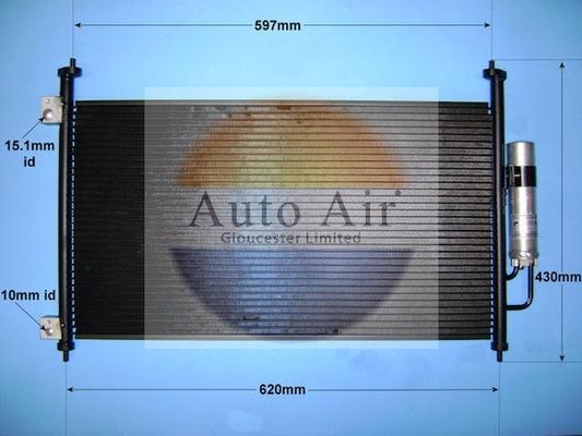 Auto Air Gloucester 16-1335 - Condenser, air conditioning www.avaruosad.ee