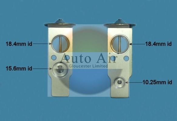 Auto Air Gloucester 22-1040 - Expansion Valve, air conditioning www.avaruosad.ee