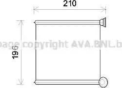 Ava Quality Cooling AI6385 - Heat Exchanger, interior heating www.avaruosad.ee