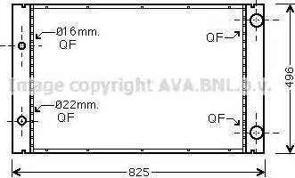 Ava Quality Cooling AI 2268 - Radiaator,mootorijahutus www.avaruosad.ee