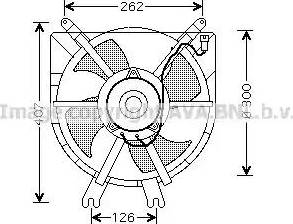 Ava Quality Cooling AU 7503 - Fan, radiator www.avaruosad.ee