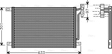 Ava Quality Cooling BW 5215 - Condenser, air conditioning www.avaruosad.ee