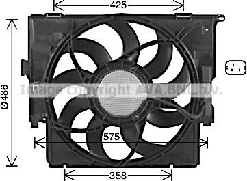 Ava Quality Cooling BW7591 - Fan, radiator www.avaruosad.ee