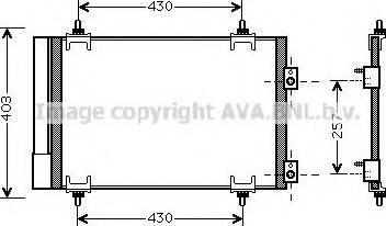 Ava Quality Cooling CNA5231 - Condenser, air conditioning www.avaruosad.ee