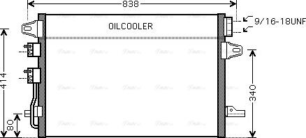 Ava Quality Cooling CR 5088 - Kondensaator,kliimaseade www.avaruosad.ee