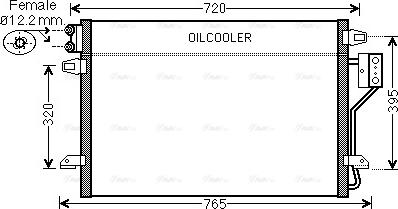 Ava Quality Cooling CR 5106 - Конденсатор, кондиционер www.avaruosad.ee