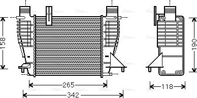 Ava Quality Cooling DNA4356 - Kompressoriõhu radiaator www.avaruosad.ee