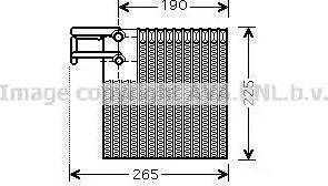 Ava Quality Cooling DN V257 - Испаритель, кондиционер www.avaruosad.ee