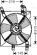 Ava Quality Cooling DW 7508 - Fan, radiator www.avaruosad.ee