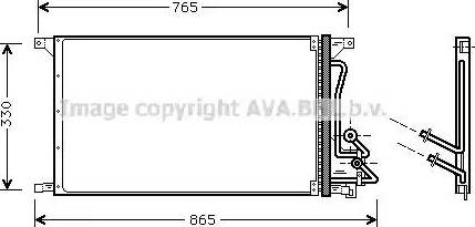 Ava Quality Cooling FD 5304 - Condenser, air conditioning www.avaruosad.ee
