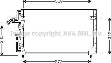 Ava Quality Cooling FD 5233 - Condenser, air conditioning www.avaruosad.ee