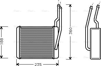 Ava Quality Cooling FD 6356 - Soojusvaheti,salongiküte www.avaruosad.ee