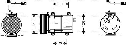 Ava Quality Cooling FDAK280 - Kompressor,kliimaseade www.avaruosad.ee