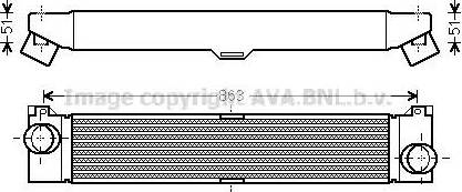 Ava Quality Cooling FT 4360 - Intercooler, charger www.avaruosad.ee