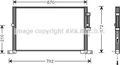 Ava Quality Cooling JR 5032 - Condenser, air conditioning www.avaruosad.ee