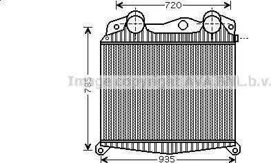 Ava Quality Cooling MN 4018 - Intercooler, charger www.avaruosad.ee