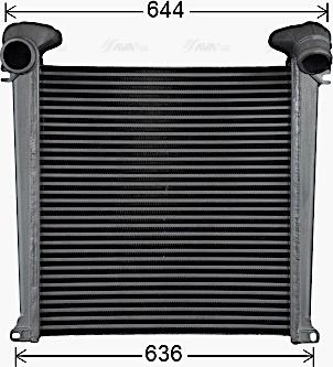 Ava Quality Cooling MN4136 - Intercooler, charger www.avaruosad.ee