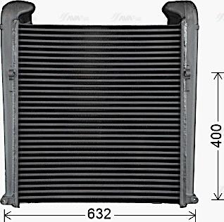 Ava Quality Cooling MN4136 - Kompressoriõhu radiaator www.avaruosad.ee