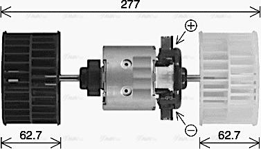 Ava Quality Cooling MN8138 - Interior Blower www.avaruosad.ee