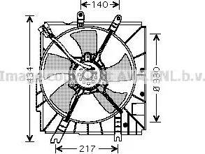 Ava Quality Cooling MZ 7503 - Fan, radiator www.avaruosad.ee