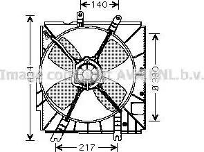 Ava Quality Cooling MZ 7502 - Fan, radiator www.avaruosad.ee