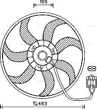 Ava Quality Cooling OL7657 - Fan, radiator www.avaruosad.ee