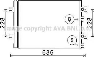 Ava Quality Cooling RT5467D - Condenser, air conditioning www.avaruosad.ee