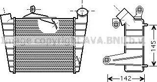 Ava Quality Cooling SA4020 - Intercooler, charger www.avaruosad.ee