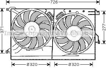 Ava Quality Cooling SB 7502 - Fan, radiator www.avaruosad.ee