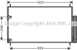 Ava Quality Cooling TOA5405 - Condenser, air conditioning www.avaruosad.ee