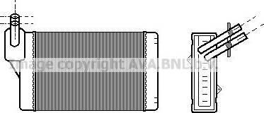 Ava Quality Cooling VN6060 - Heat Exchanger, interior heating www.avaruosad.ee