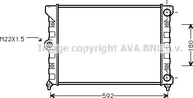 Ava Quality Cooling VNA2099 - Radiators, Motora dzesēšanas sistēma www.avaruosad.ee