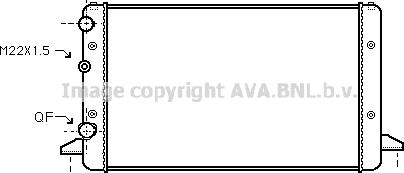 Ava Quality Cooling VN2121 - Radiators, Motora dzesēšanas sistēma www.avaruosad.ee