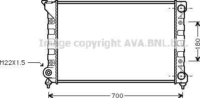 Ava Quality Cooling VNA2072 - Radiators, Motora dzesēšanas sistēma www.avaruosad.ee