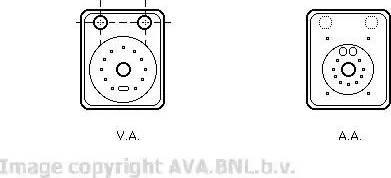 Ava Quality Cooling VW3093 - Moottoriöljyn jäähdytin www.avaruosad.ee