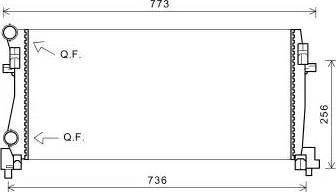 Ava Quality Cooling VWA2340 - Radiators, Motora dzesēšanas sistēma www.avaruosad.ee