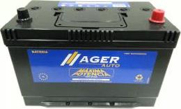 BATERIAS AGER 58000 - Starter Battery www.avaruosad.ee