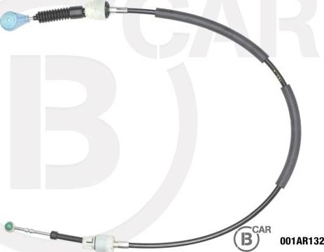 B CAR 001AR132 - Cable, manual transmission www.avaruosad.ee
