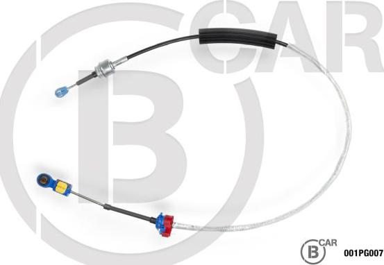 B CAR 001PG007 - Cable, manual transmission www.avaruosad.ee