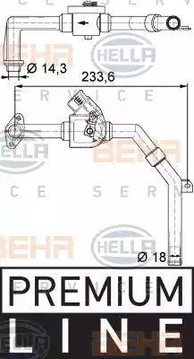 BEHR HELLA Service 9XL 351 328-171 - Jahutusvedeliku regulaatorklapp www.avaruosad.ee