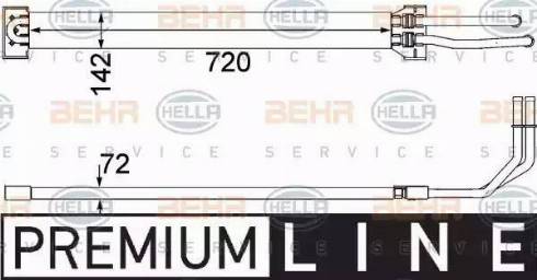 BEHR HELLA Service 8MO 376 756-371 - Oil Cooler, steering system www.avaruosad.ee