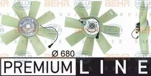 BEHR HELLA Service 8MV 376 731-471 - Fan, radiator www.avaruosad.ee