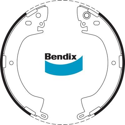 Bendix-AU BS1594 - Brake Set, drum brakes www.avaruosad.ee