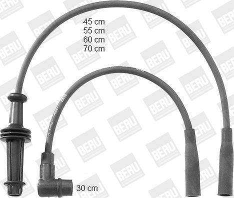 BERU by DRiV PRO756 - Ignition Cable Kit www.avaruosad.ee