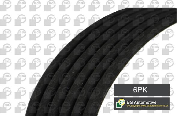 BGA 6PK1538 - V-Ribbed Belts www.avaruosad.ee