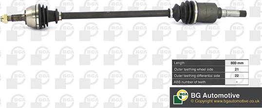 BGA DS1432R - Drive Shaft www.avaruosad.ee