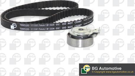 BGA TB9520K - Timing Belt Set www.avaruosad.ee