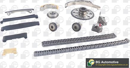 BGA TC6321FK - Kit de distribution par chaîne www.avaruosad.ee